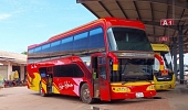Xe bus Thakhek đi Pakse Lào